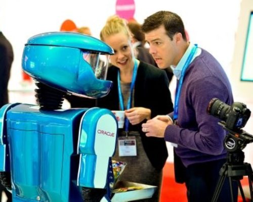 Promotional exhibition robot hire and rental