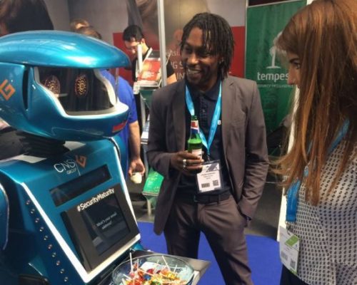 Promotional exhibition robot hire and rental
